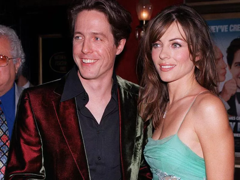 Hugh Grant and Elizabeth Hurley