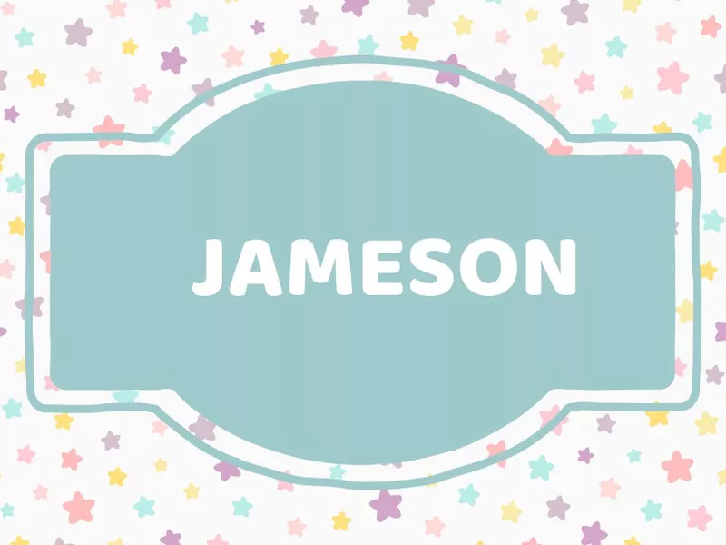 J Baby Names: Jameson