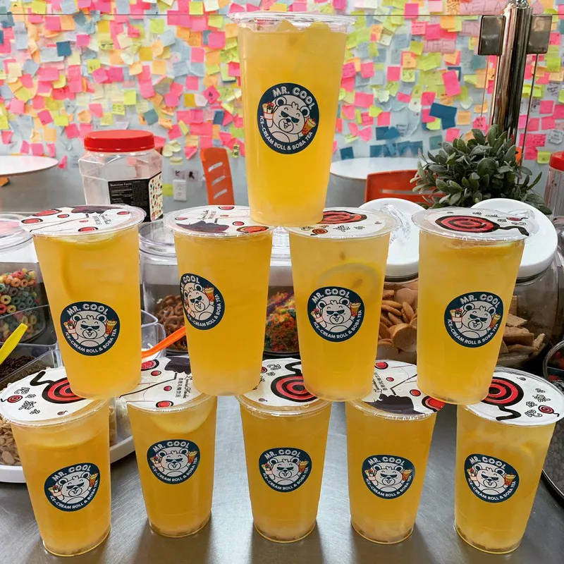 Boba tea pyramid