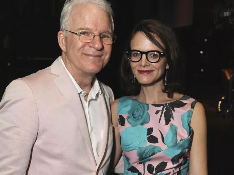 Steve Martin and Anne Stringfield