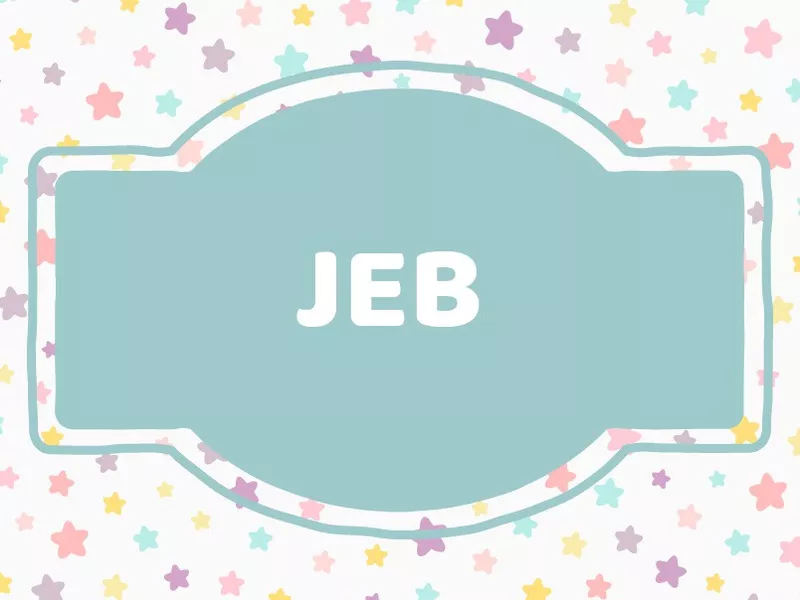 Cute J Baby Names: Jeb