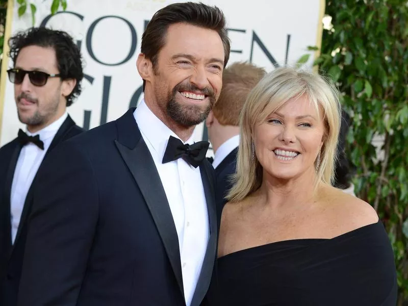 Hugh Jackman and Deborra lee-Furness