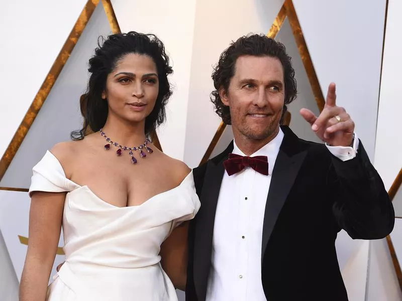 Matthew McConaughey and Camila Alves