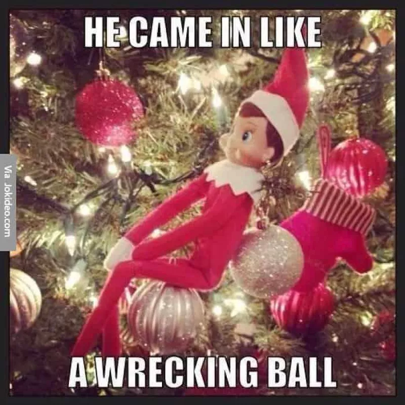 Elf on the Shelf meme