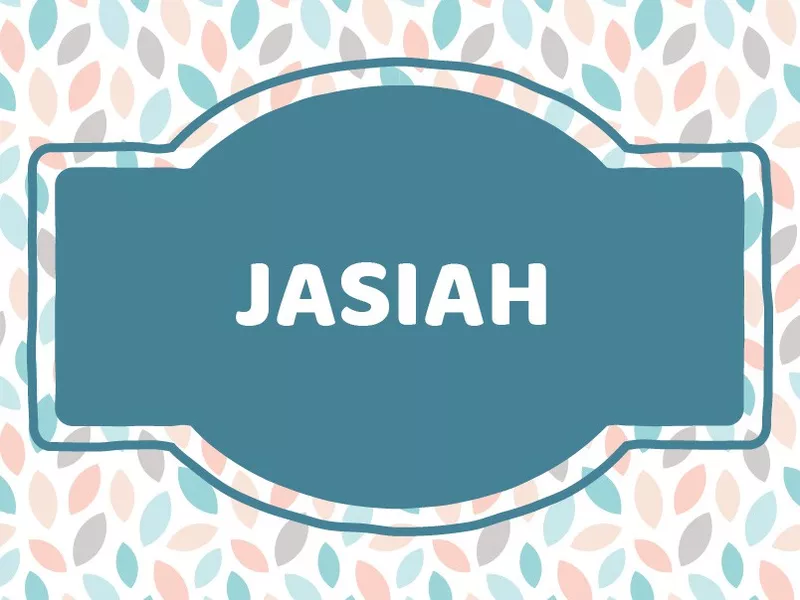 J Baby Names: Jasiah