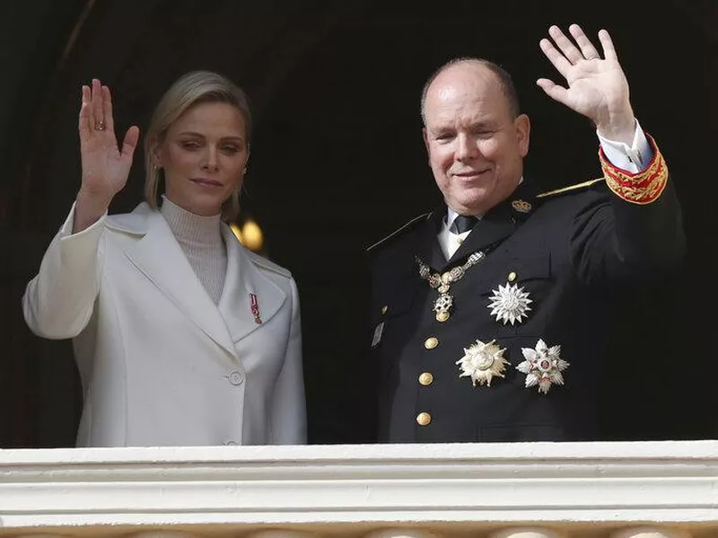 Prince Albert II of Monaco and Princess Charlene