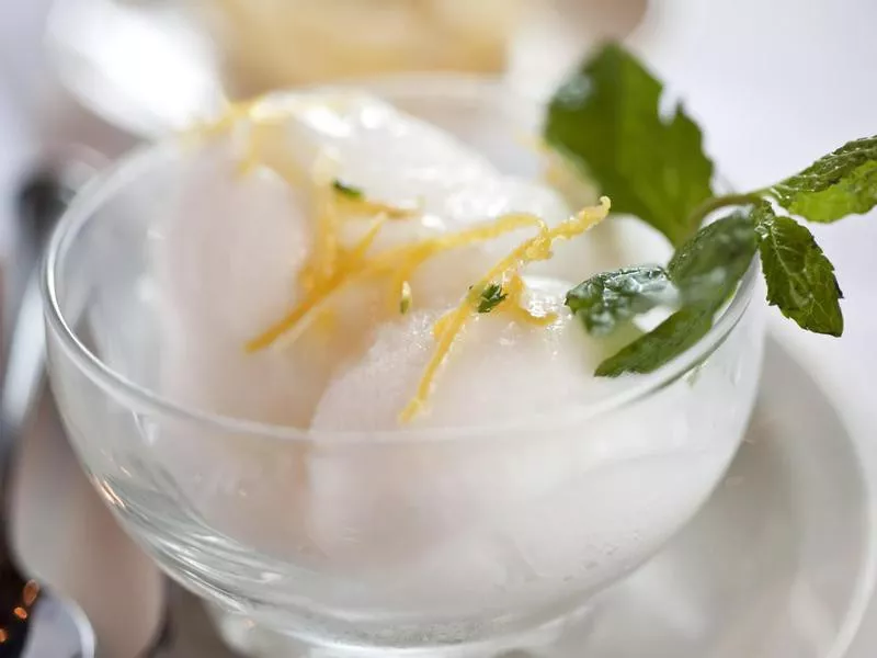 Lemon Sorbet