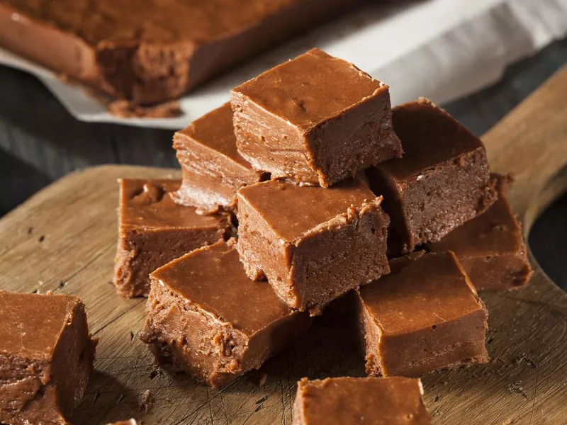 Homemade Dark Chocolate Fudge