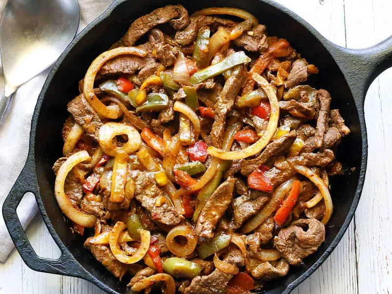 Easy Steak Fajitas