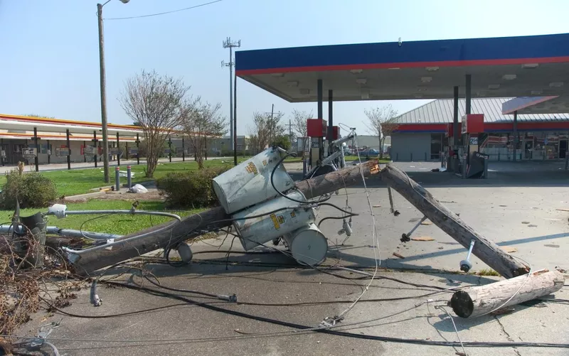 New Orleans Katrina Hurricane damage