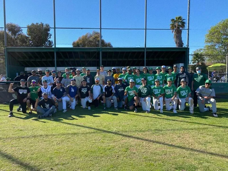 Polytechnic High School baseball players