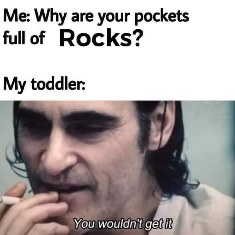 Pocket of rocks