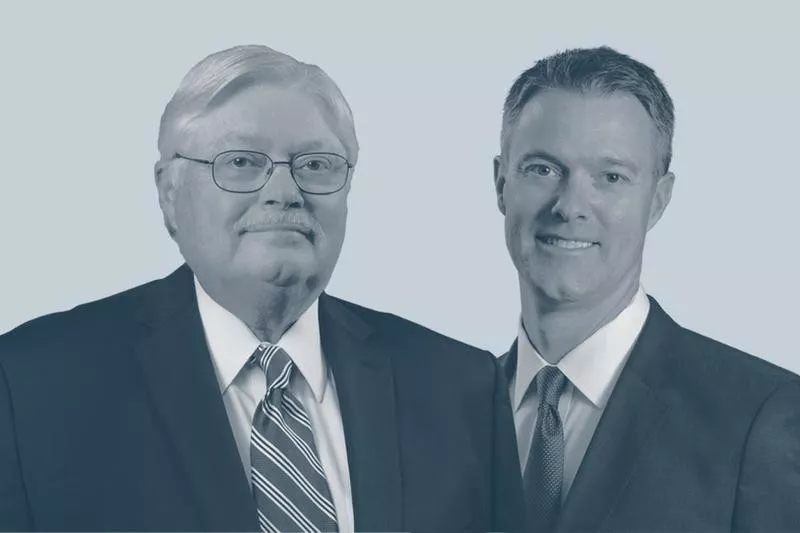 Robert B. Gillam (left) and Robert A. Gillam (right)