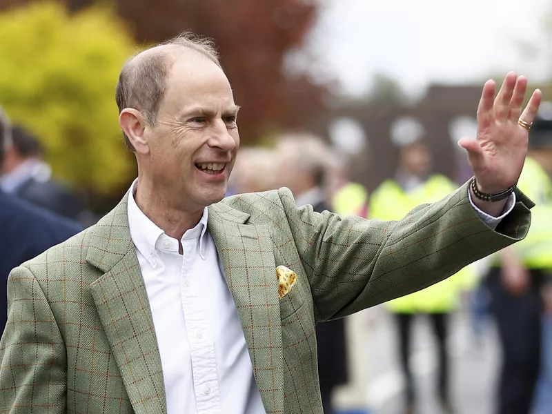 Britain's Prince Edward, the Duke of Edinburgh