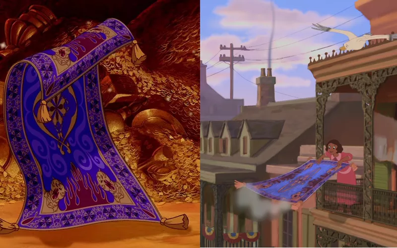 Magic Carpet in Princess and the Frog