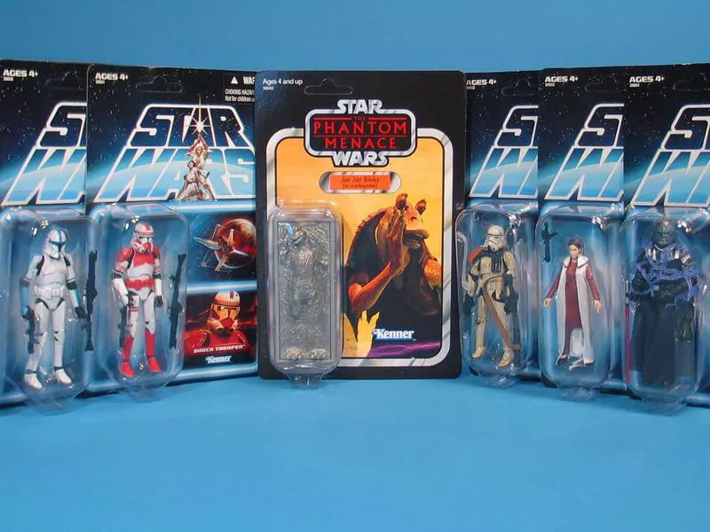 Comic-Con VinTage Carbonite Chamber Action Figure Set (2012)