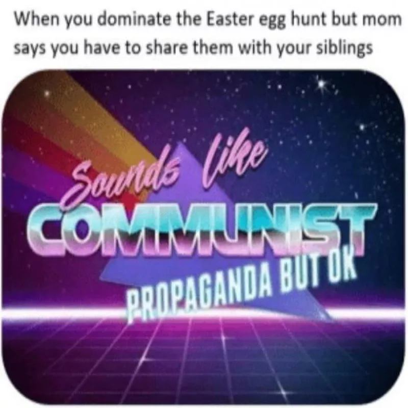 Easter egg hunt meme