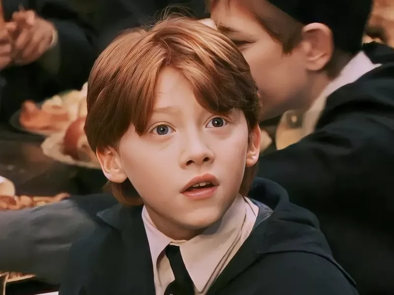 Rupert Grint in 2001