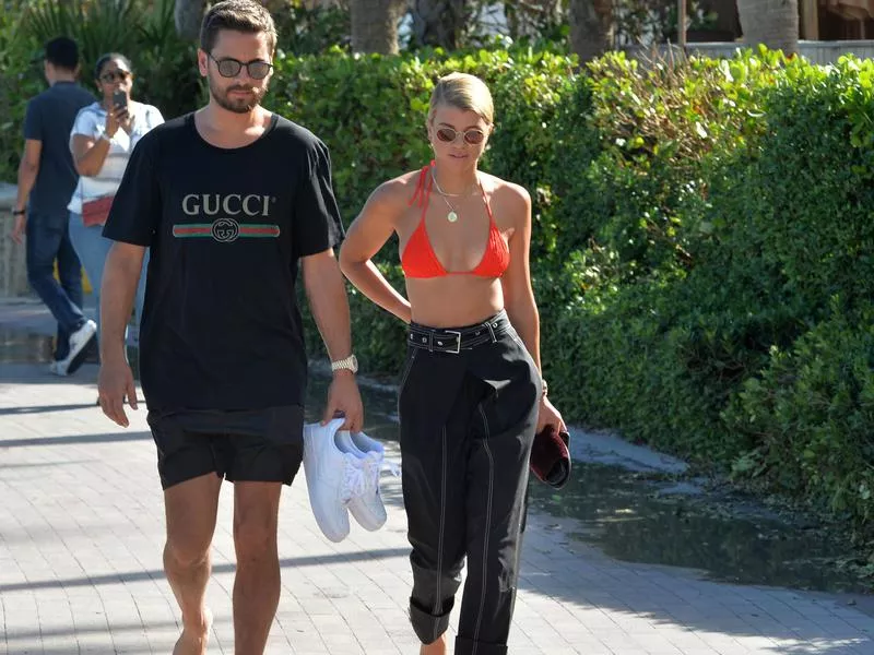 Scott Disick and Sofia Richie