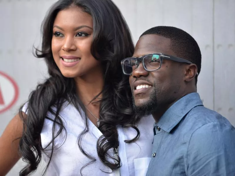 Kevin Hart and Eniko Parrish