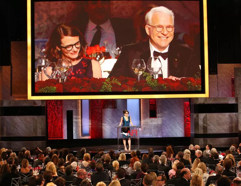 Tina Fey, Steve Martin, Anne Stringfield