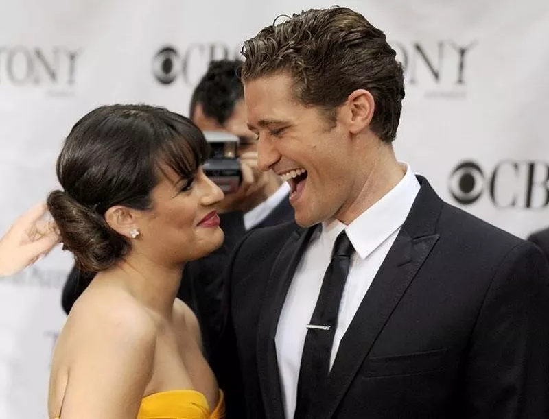 Matthew Morrison and Lea Michele