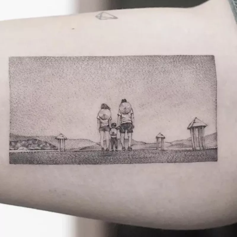 Family Vacation Tattoo