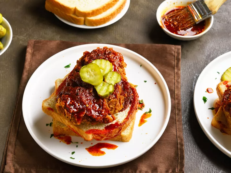 Nashville style hot chicken