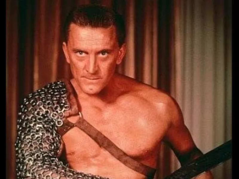 Kirk Douglas as Spartacus