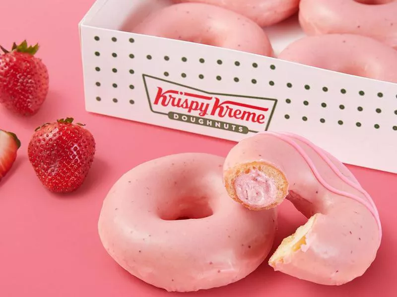 Strawberry Glaze Kreme Filled