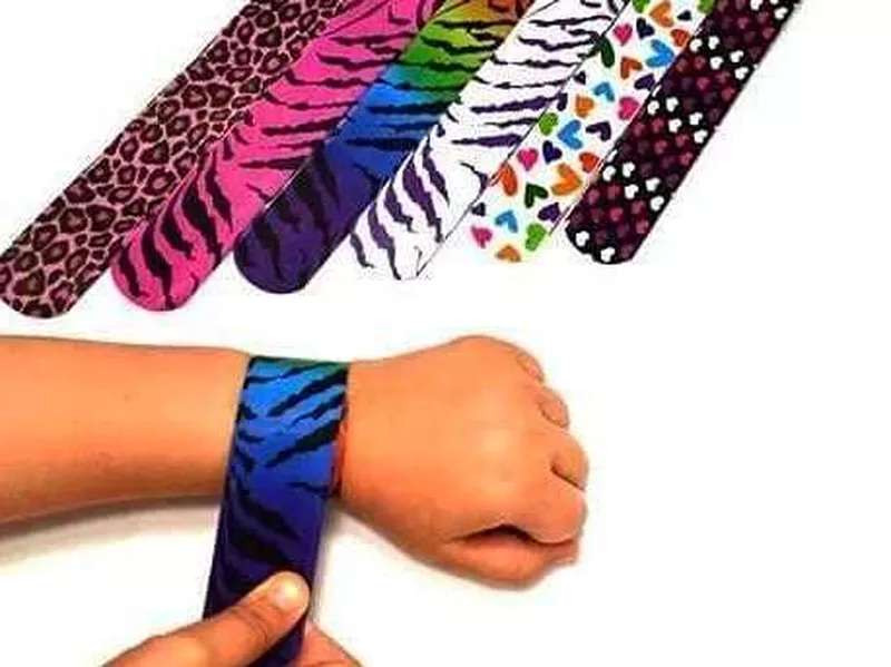 Slap bracelets