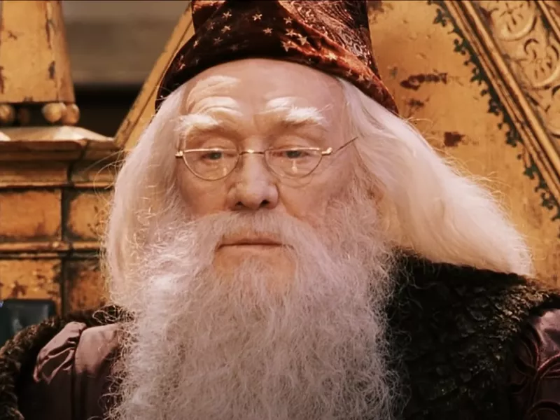 Richard Harris as Albus Dumbledore