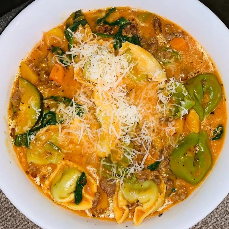 Sausage Tortellini Soup