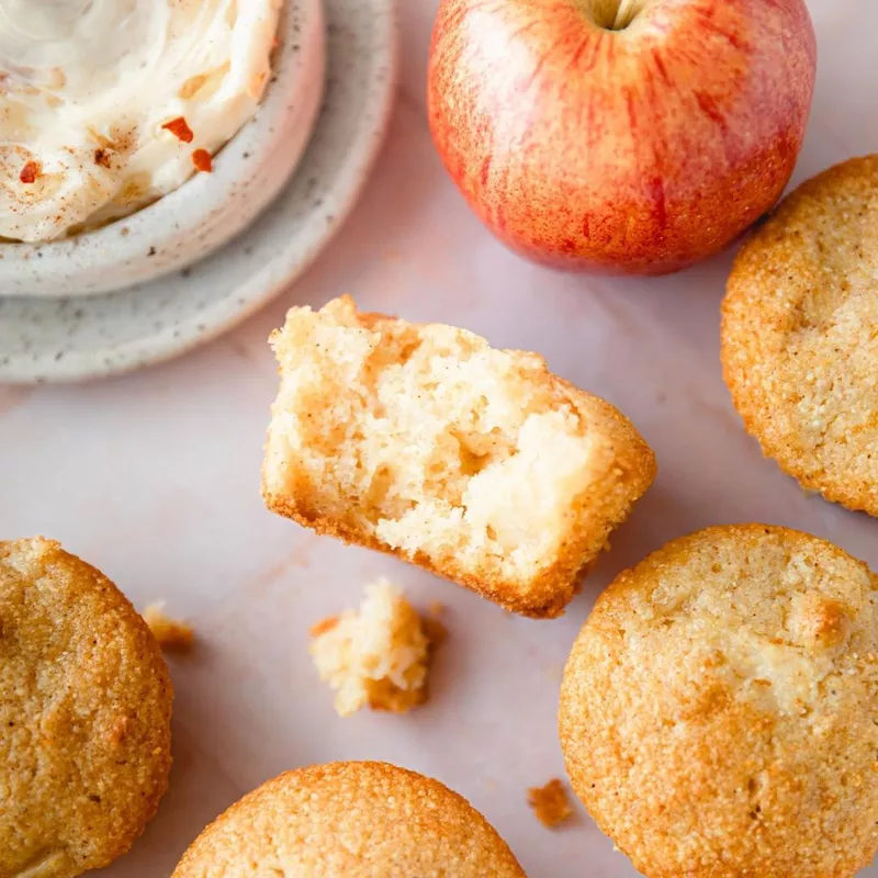 Maple Rosemary Cornbread Muffins