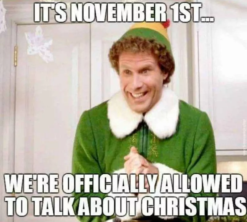 Time to talk about Christmas