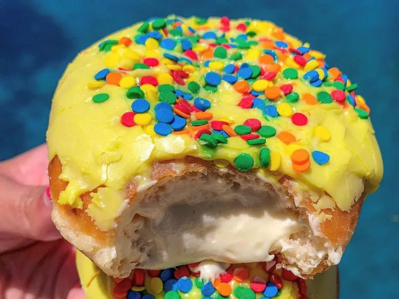 Cake Batter Donuts