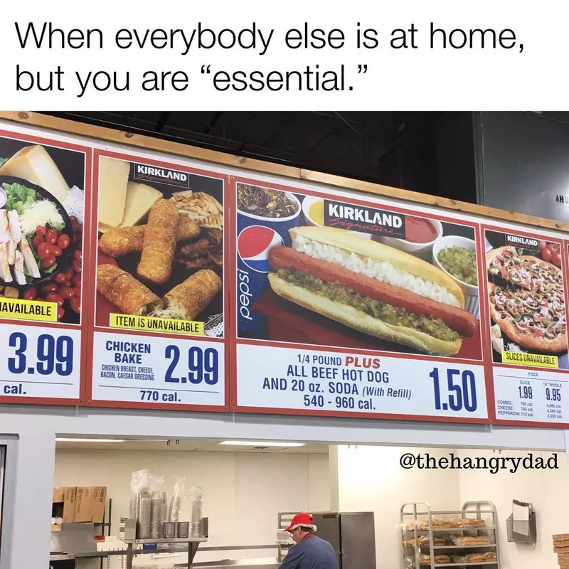 Costco during covid