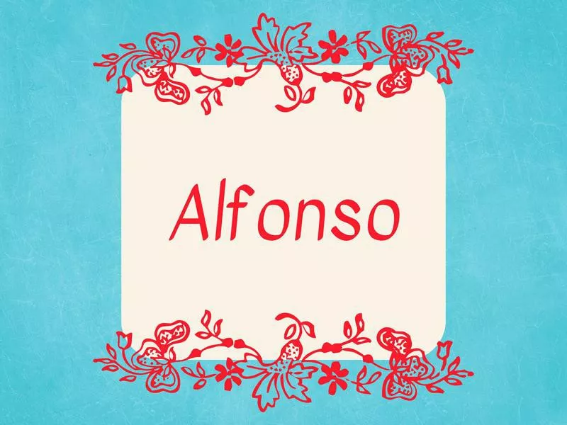 Alfonso