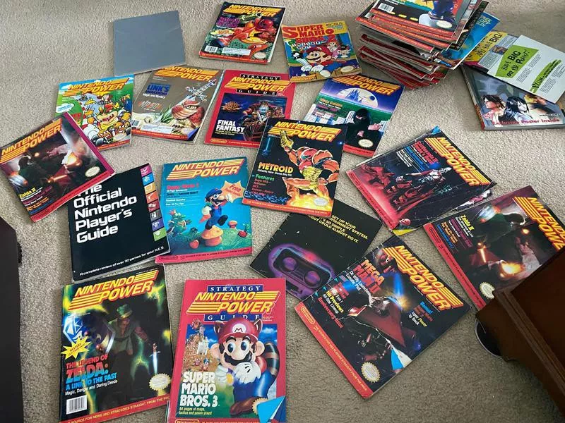 Nintendo Power magazines