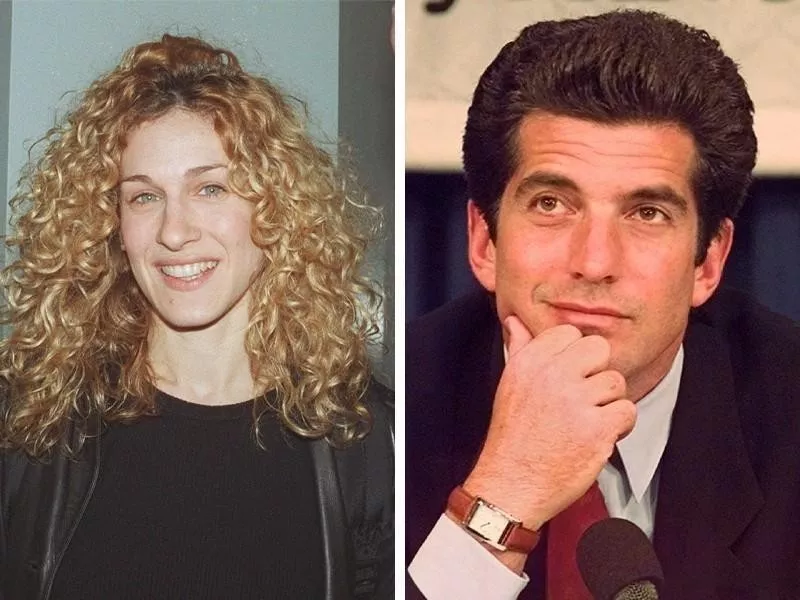 Sarah Jessica Parker and John F. Kennedy Jr.