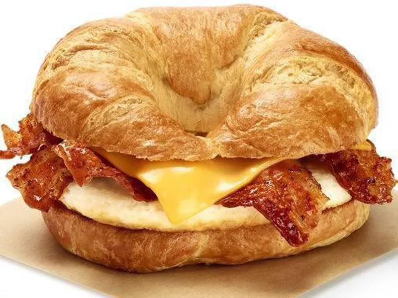 Sweet BBQ Bacon Breakfast Sandwich