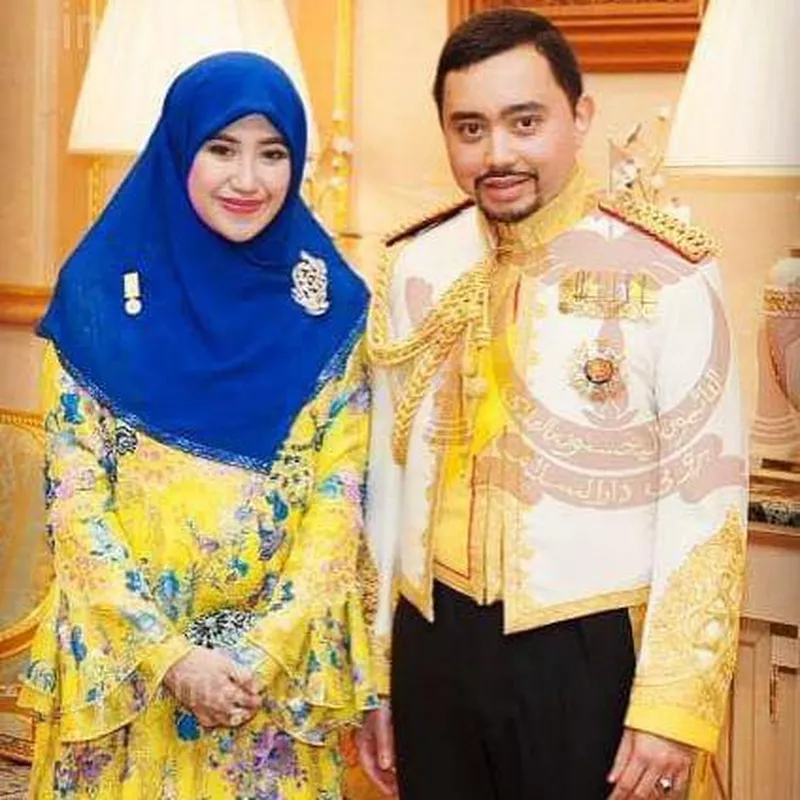 Prince Abdul Malik and Dayangku Raabi’atul