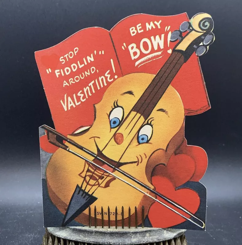 Violin card