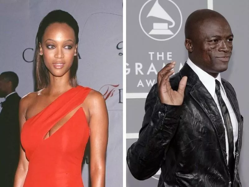 Tyra Banks and Seal