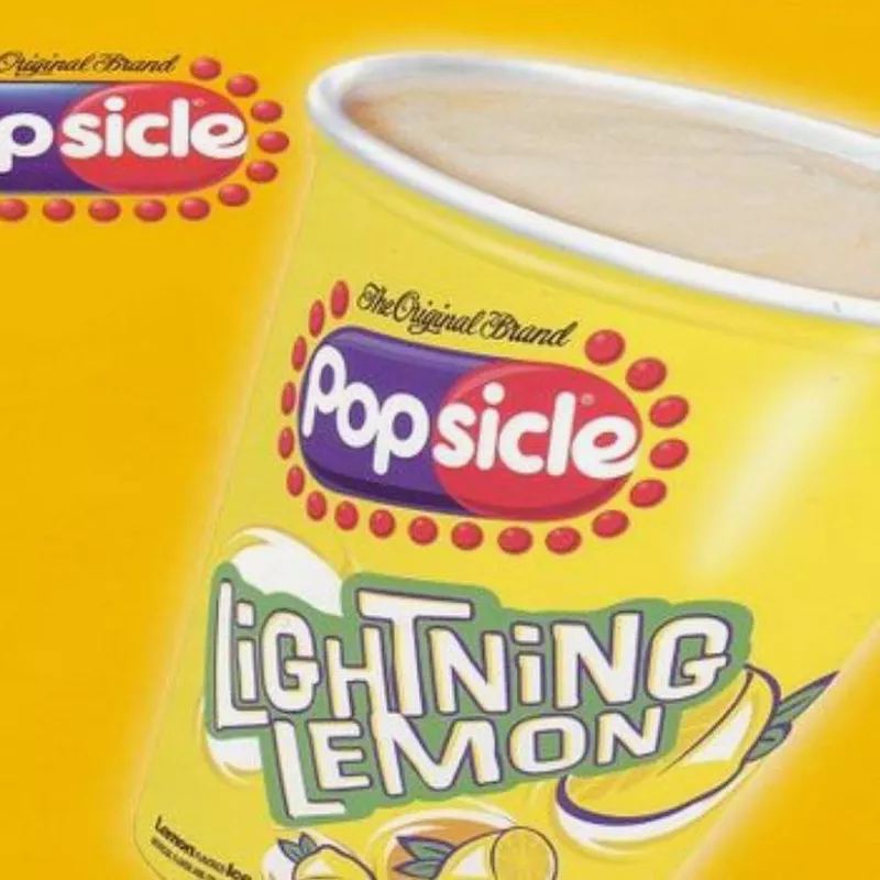 Lightning Lemon Popsicle