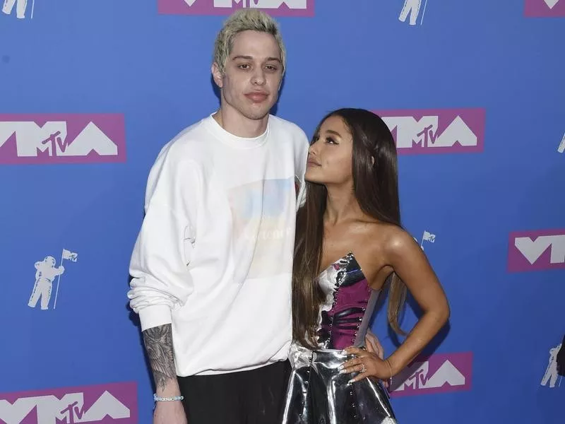 Ariana Grande and Pete Davidson