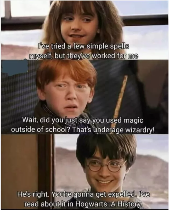 Hermione Granger meme for kids