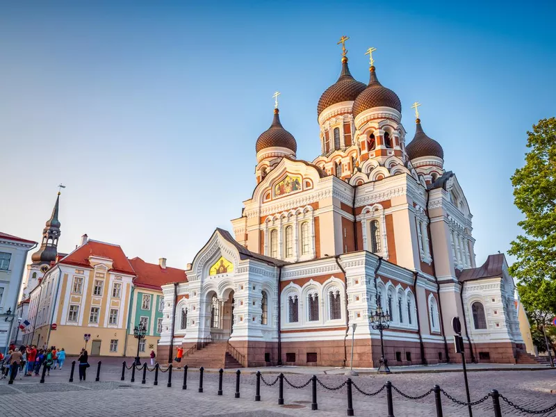 Alexander Nevsky Cathedral. Tallinn, Estonia