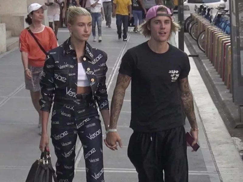 Hailey Baldwin and Justin Bieber