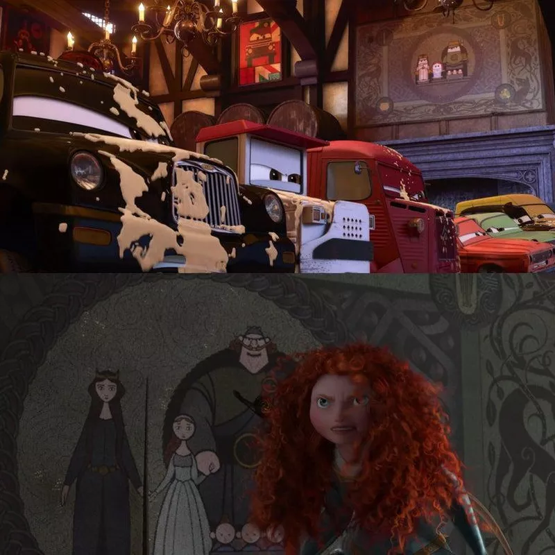 Brave portrait in Cars 2